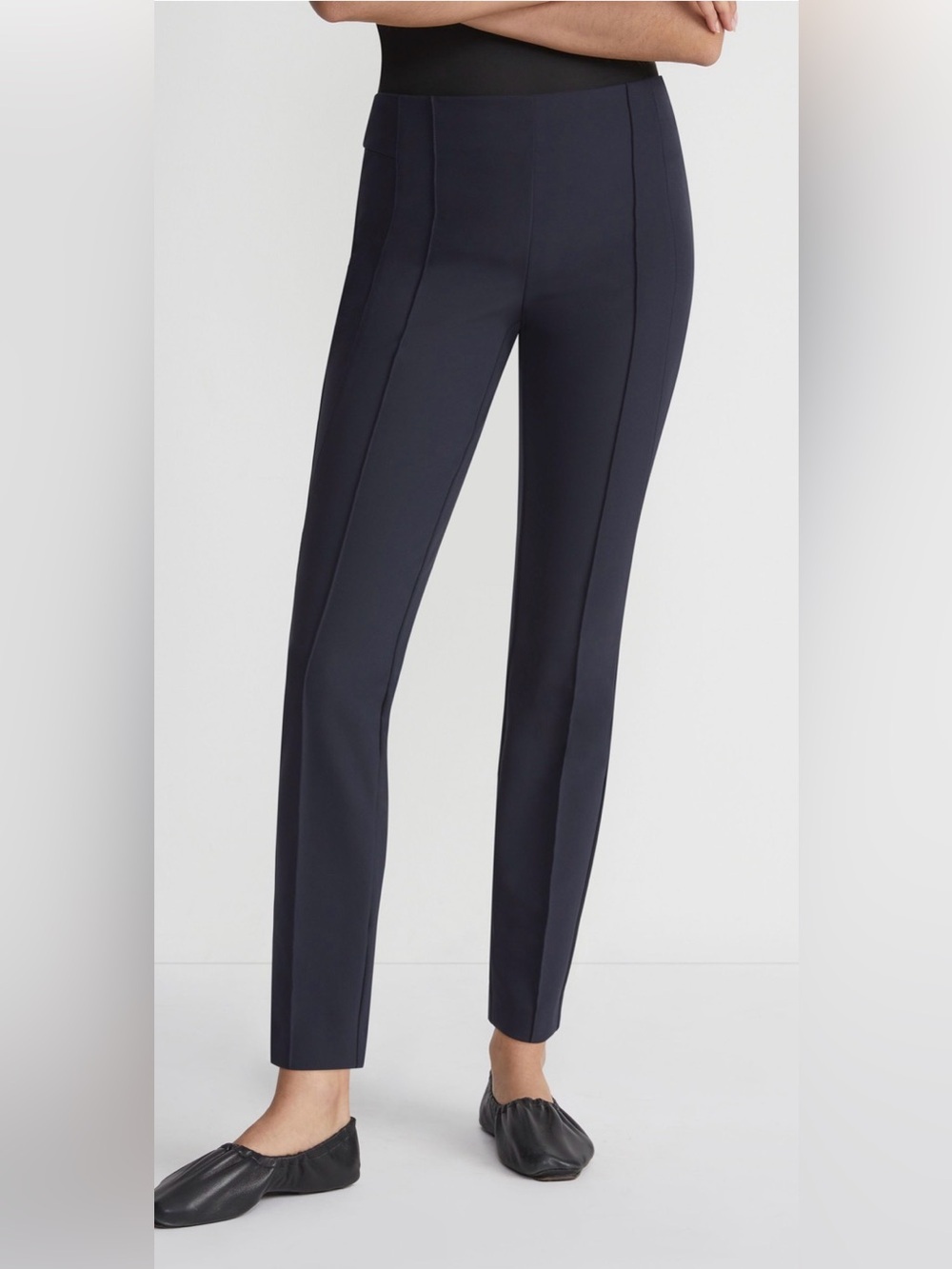 Lafayette 148 New York Gramercy Acclaimed-Stretch Pants